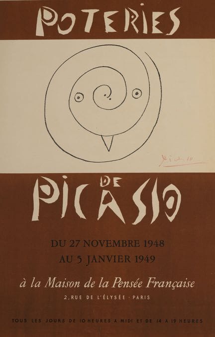 Pablo PICASSO (1881–1973)
Keramikarbeiten von Pica