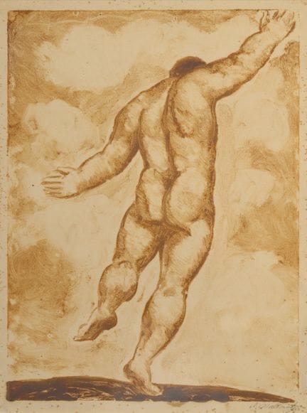 Abraham WALKOWITZ (1878–1965)
Nude Man from Behind