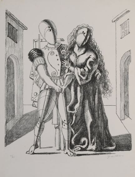 Giorgio de CHIRICO (1888–1978)
Ettore e Andromaca 