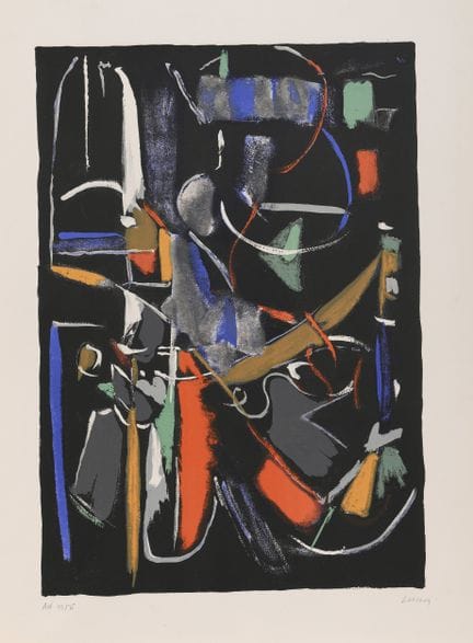 André LANSKOY (1902–1976)
Ohne Titel, um 1970
Seri