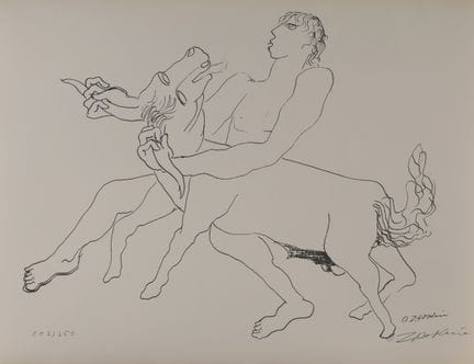Ossip ZADKINE (1888–1967)
Die Arbeiten des Herakle