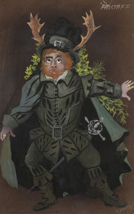 Georges WAKHÉVITCH (1907–1984)
Falstaff, ein Kostü