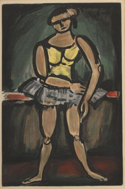 Georges ROUAULT (1871–1958)
Ballerina, 1930
Plate 