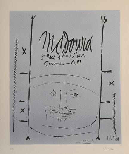 Pablo PICASSO (1881–1973)
Madoura, 1961
Color lino