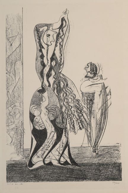 Max ERNST (1891–1976)
Tänzerinnen (Dancers), 1950
