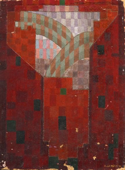 Rudolf MÖLLER (1881–1967)
The City, 1930
Oil on pa