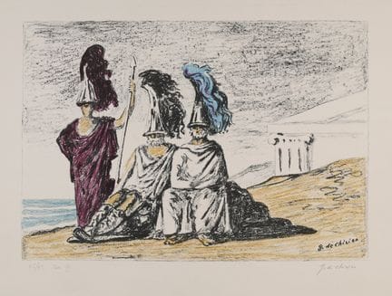 Giorgio de CHIRICO (1888–1978)
I guerrieri di rito