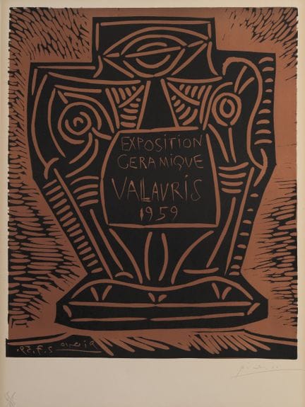 Pablo PICASSO (1881–1973)
Vallauris Ceramics Exhib