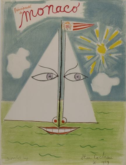 Nach Jean COCTEAU (1889–1963)
Fürstentum Monaco, 1