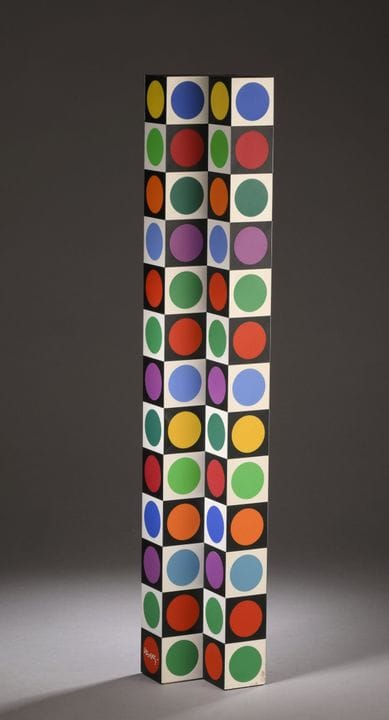 Victor VASARELY (1906–1997)
NBC 43
Kinetische Säul