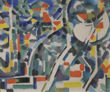 Jacques LAGRANGE (1917–1995)
Landschaft mit Bäumen