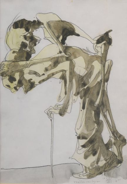 Horst JANSSEN (1929–1995)
Totentanz, 1985
Bleistif