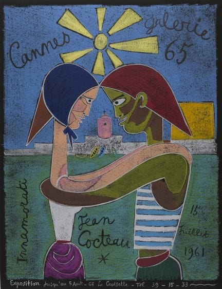 Nach Jean COCTEAU (1889–1963)
Die Liebenden, 1961
