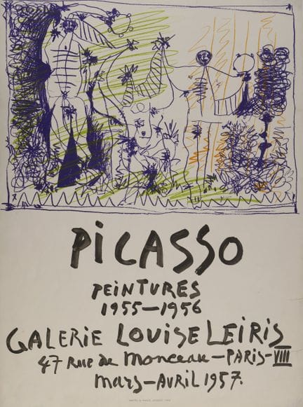 Pablo PICASSO (1881–1973)
Picasso. Gemälde 1955–19
