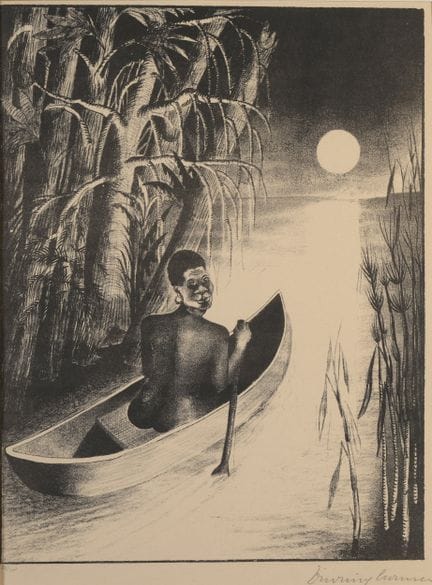 Heinrich Maria DAVRINGHAUSEN (1894–1970)
Im Kanu (