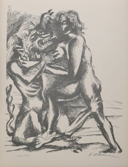 Ossip ZADKINE (1888–1967)
Die Arbeiten des Herakle