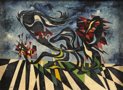 Erich MÜLLER-KRAUS (1911–1967)
Dissonanzen, 1948
Ö