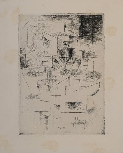Pablo PICASSO (1881–1973)
The Table, 1910
Black-an