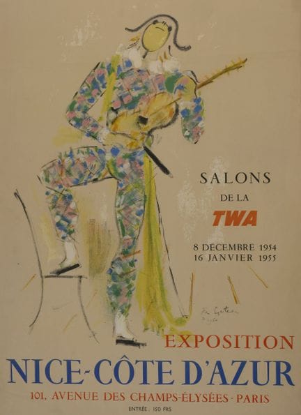 Nach Jean COCTEAU (1889–1963)
Ausstellung „Nice Cô