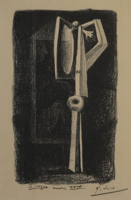 Pablo PICASSO (1881–1973)
Figure, 1929 
Black lith