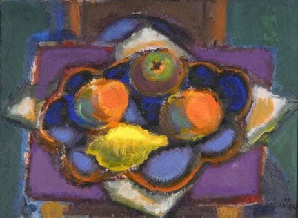 Nicolas ISSAÏEV (1891–1977)
Obstschale
Öl auf Kart