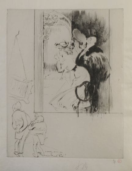 Louis LEGRAND (1863–1951)
Have You Seen My Trouil’
