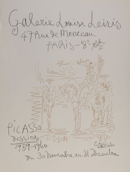 Pablo PICASSO (1881–1973)
Picasso. Zeichnungen 195