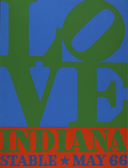 Nach Robert INDIANA (1928–2018)
Stable, Mai 1966
F