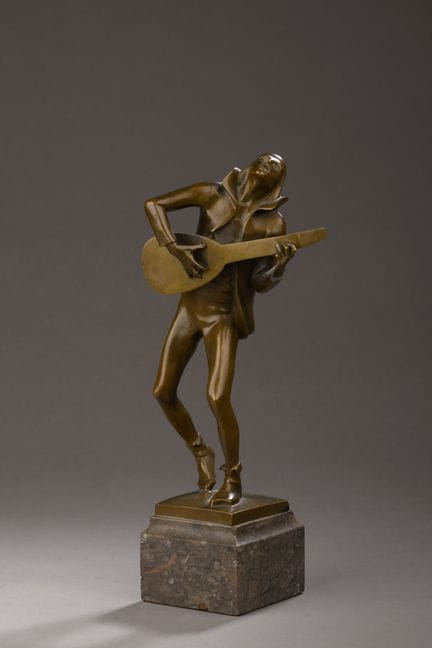 Adolf WAGNER (1884–1962)
Lute Player, 1920
Bronze 