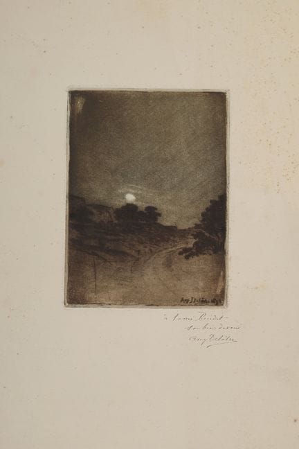 Auguste DELÂTRE (1822–1907)
Moonlight Effect, circ