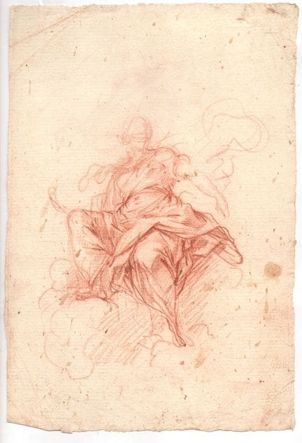 Carlo Bartolomeo Borsetti (attributed to) Study of