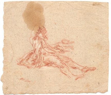 Study for a Reclining Figure | Study for a Noblema