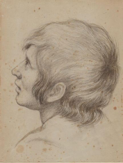 Vincenzo Camuccini Head of a boy

Pencil on unline