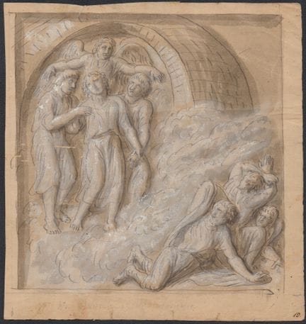 Luigi Ademollo (attributed to) Study for a Biblica