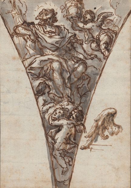 Pietro Antonio De Pietri (attributed to) Study of 