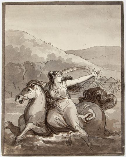 Bartolomeo Pinelli (attributed to) Rape of Europa
