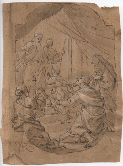 Study for the Presentation in the Temple, 18th-cen