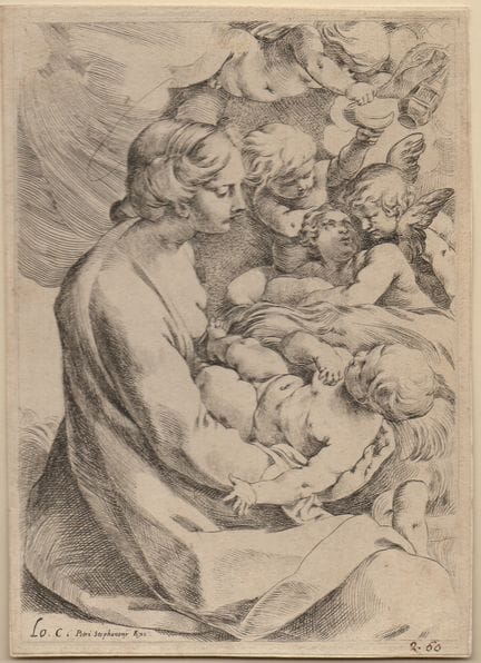 Ludovico Carracci Madonna and Child with Angels

E