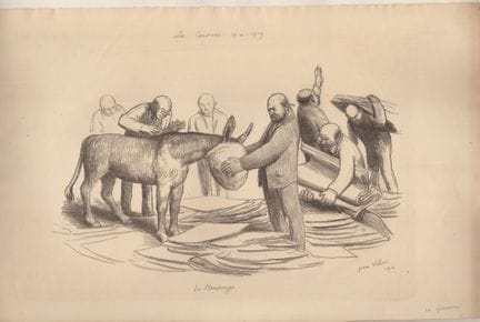 Jean Veber, *La censure 1914-1919* (Le Mensonge)

