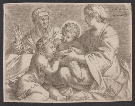 Annibale Carracci Madonna della Scodella

Etching,