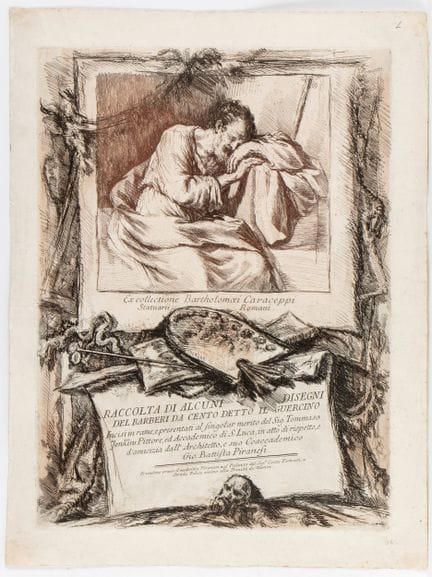 Giovanni Battista Piranesi Page de titre de la « R