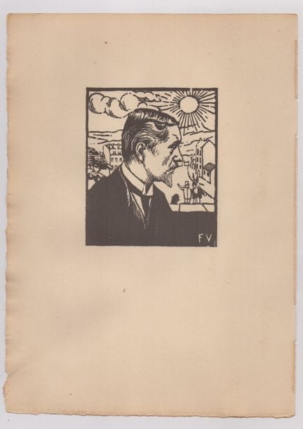 Félix Vallotton (autoportrait)

Gravure sur bois, 