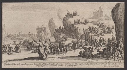 Jacques Callot Crossing of the Red Sea

Etching, 1