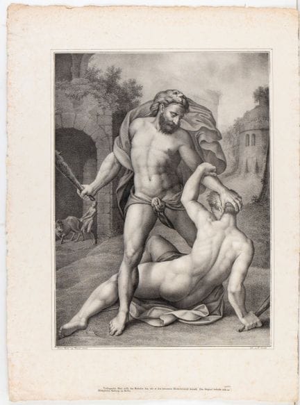 Willem Anstatt, « Hercule et Cacus », d'après Fran