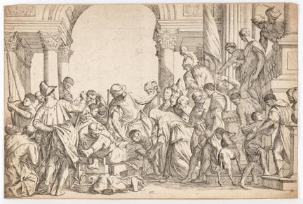 Giuseppe Maria Mitelli Martyrdom of Saint Sebastia