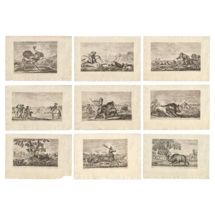 Stefano della Bella Hunts of Various Animals

Comp