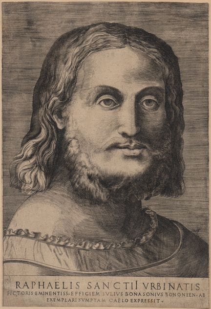 Giulio Bonasone Raphael sanciti urbinatus

Engravi