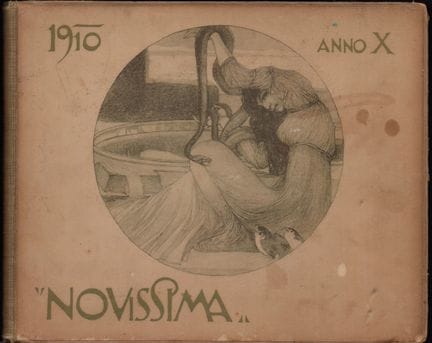 Verschiedene Autoren. Novissima. Albo Annuale D'Ar