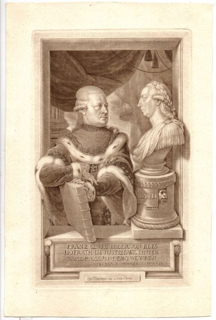 Ignaz Unterberger, Portrait de Franz Georg Edler v