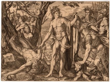 Melchior Meier Apollo and Marsyas and the Judgment